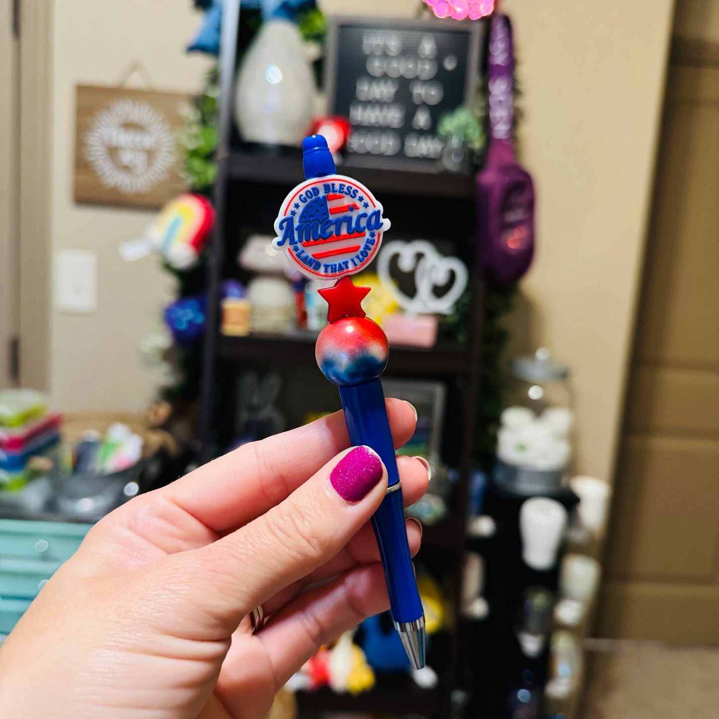 God Bless America Pen