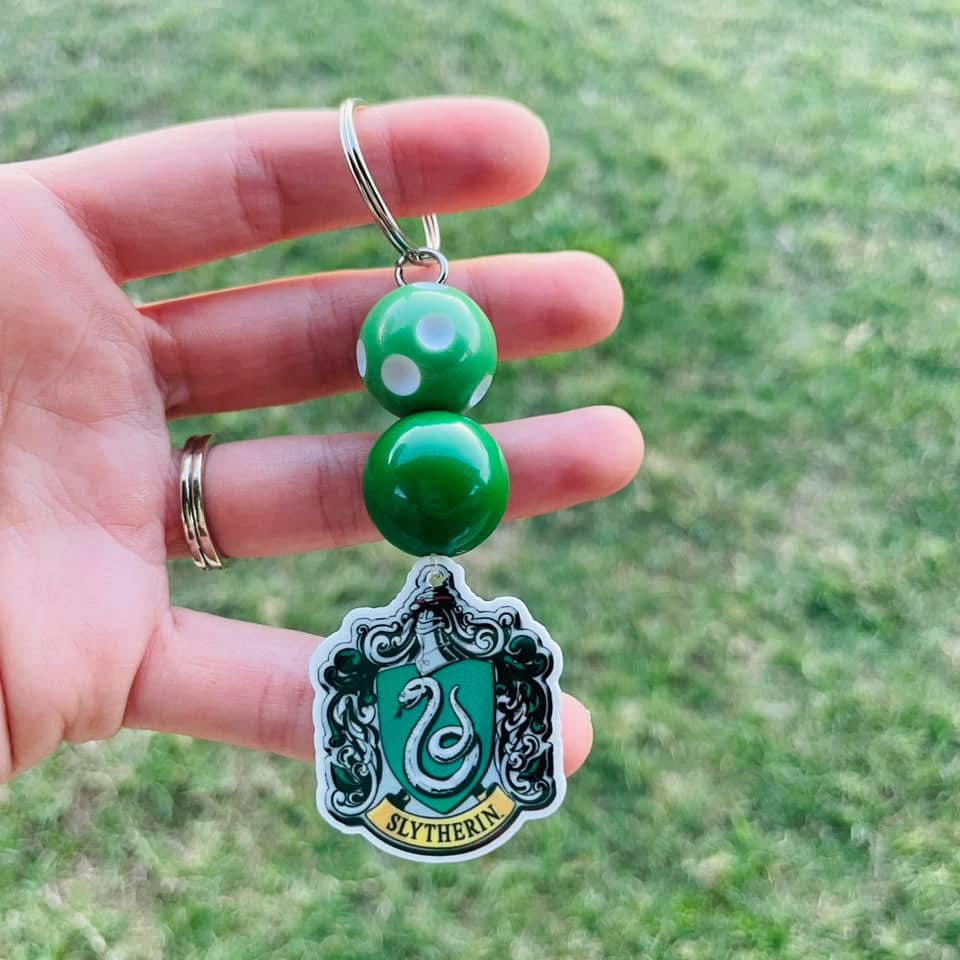 Green House Keychain