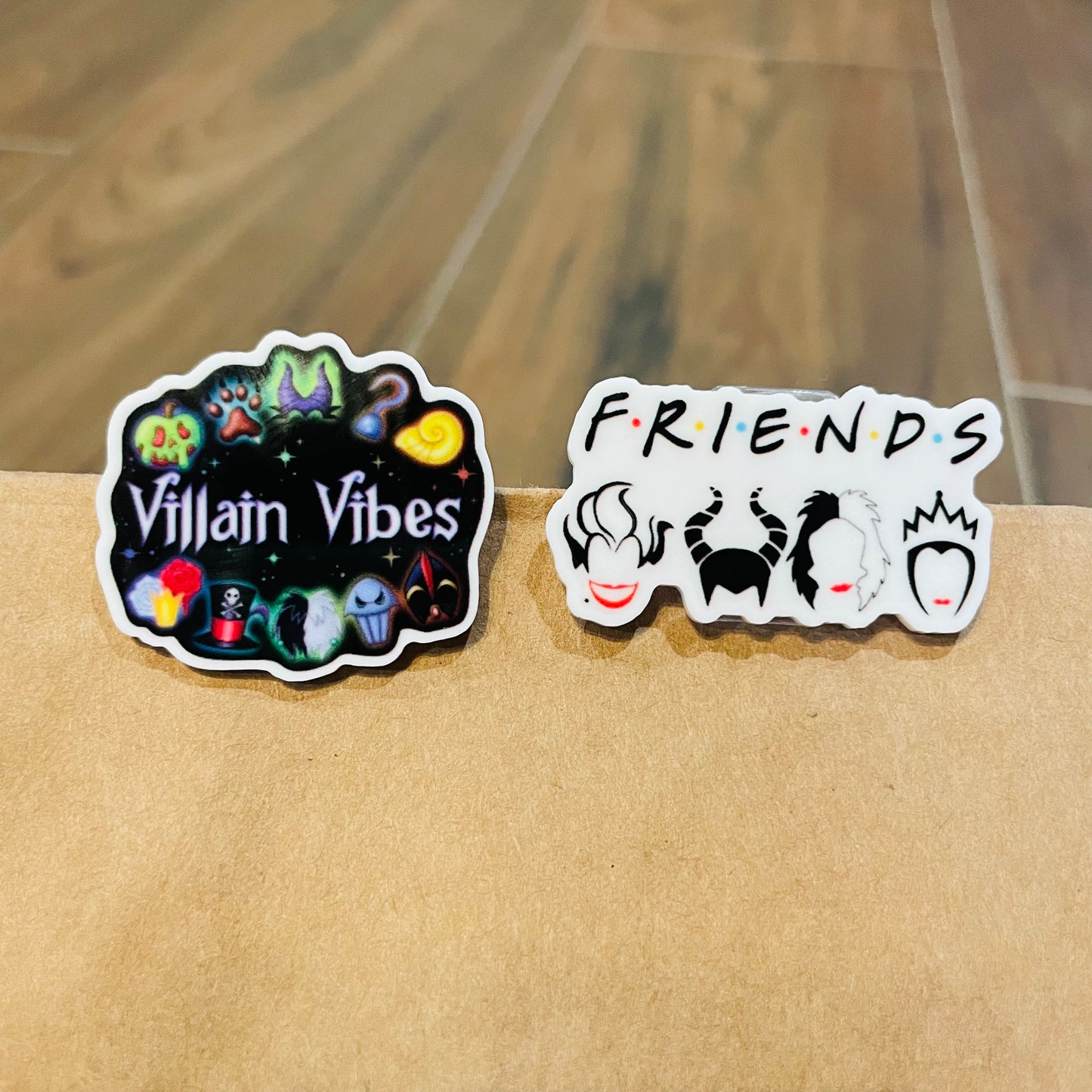 Villains Clips/Magnets