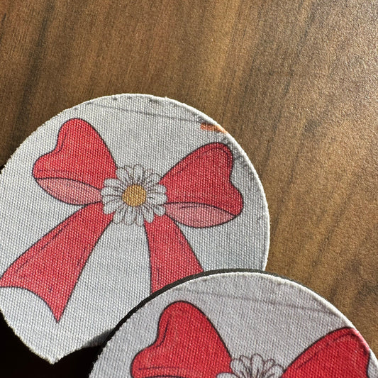 Daisy Bow (OOPSIE) - Car Coasters