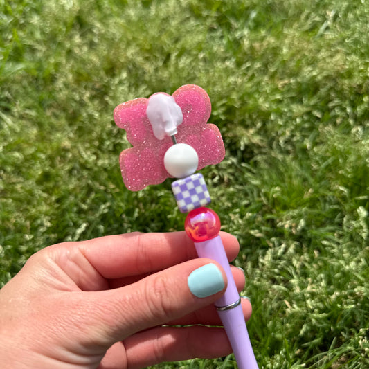 Cat Mom Beaded Pen