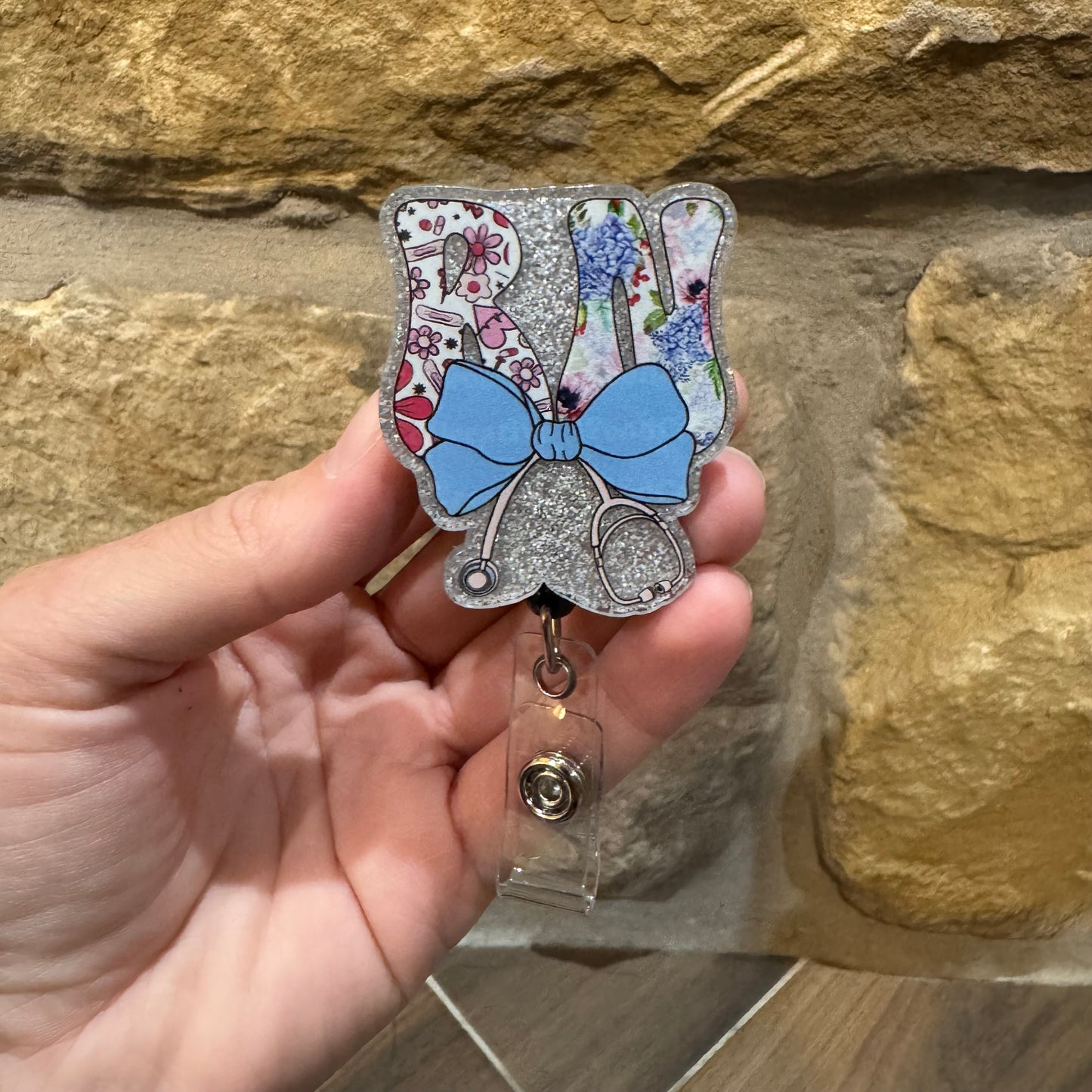 RN Bow Badge Reel