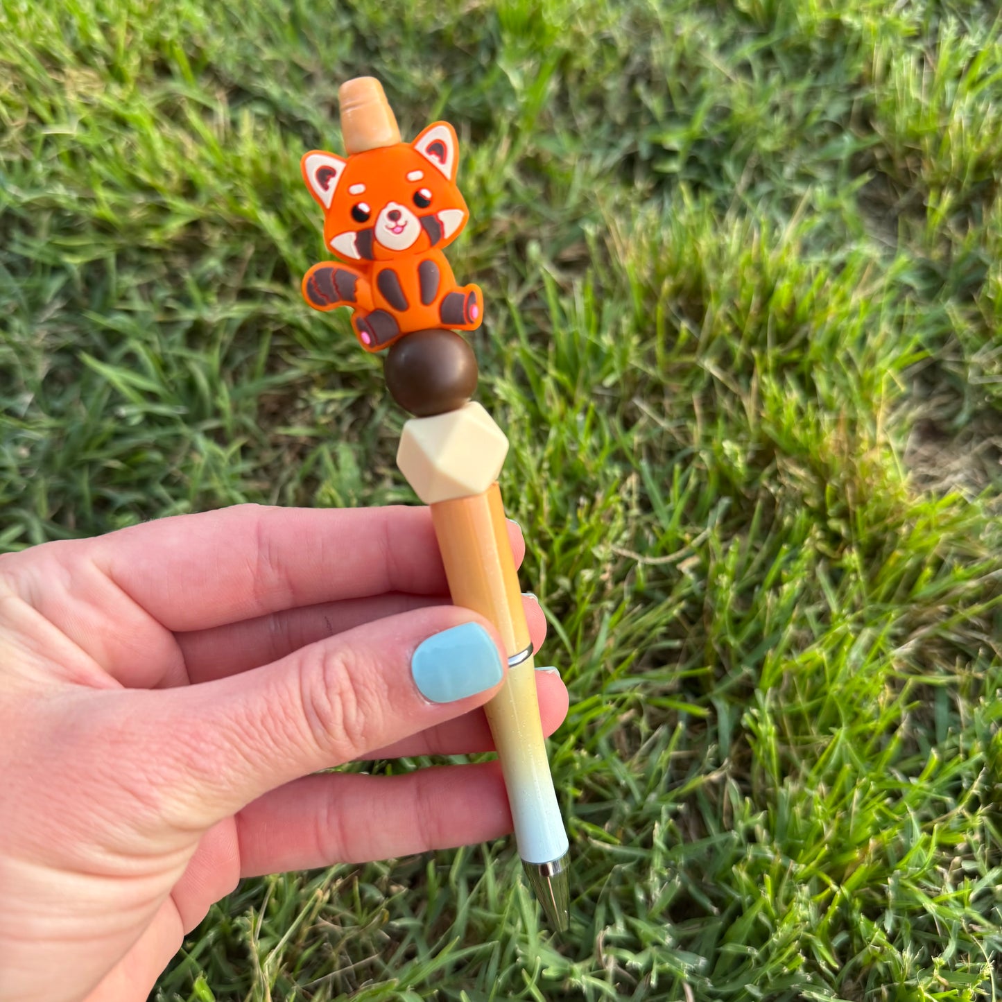 Fox Beaded Pen