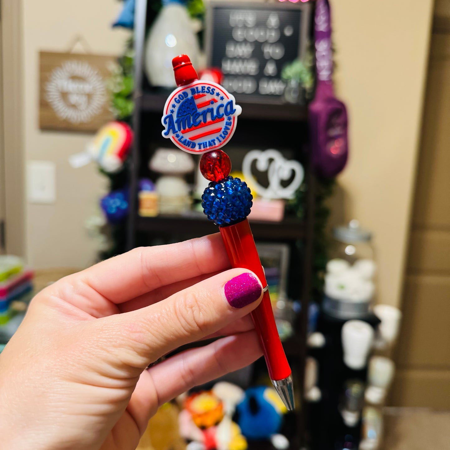 God Bless America Pen