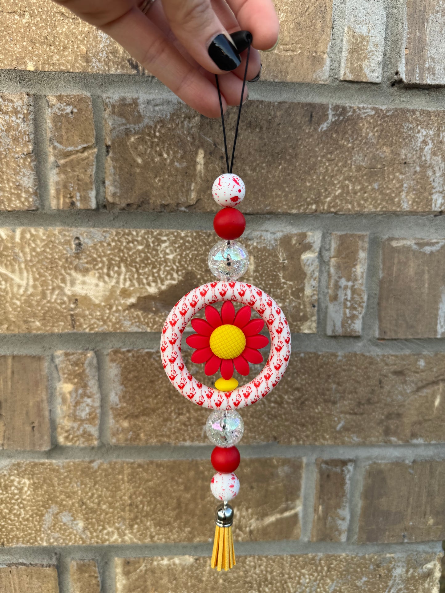 Horror Flower Car Charm