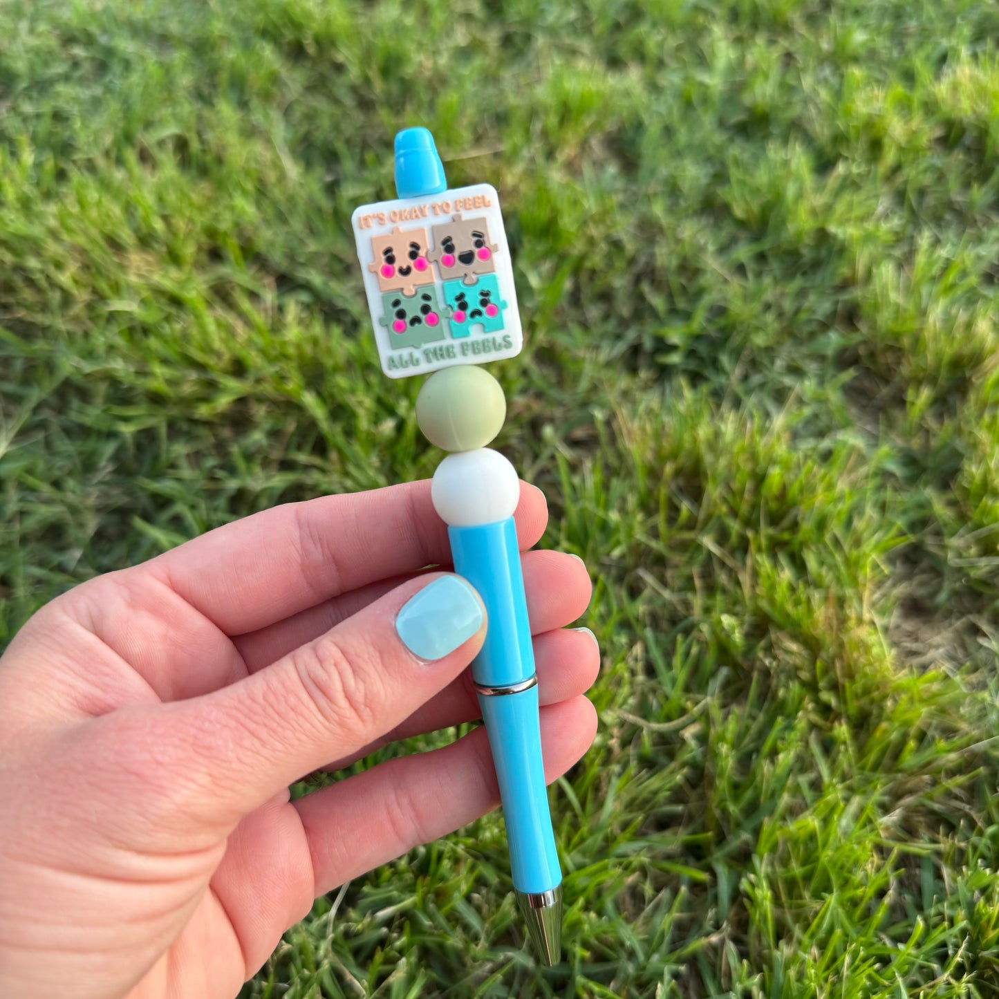 Feel All the Feels Beaded Pen