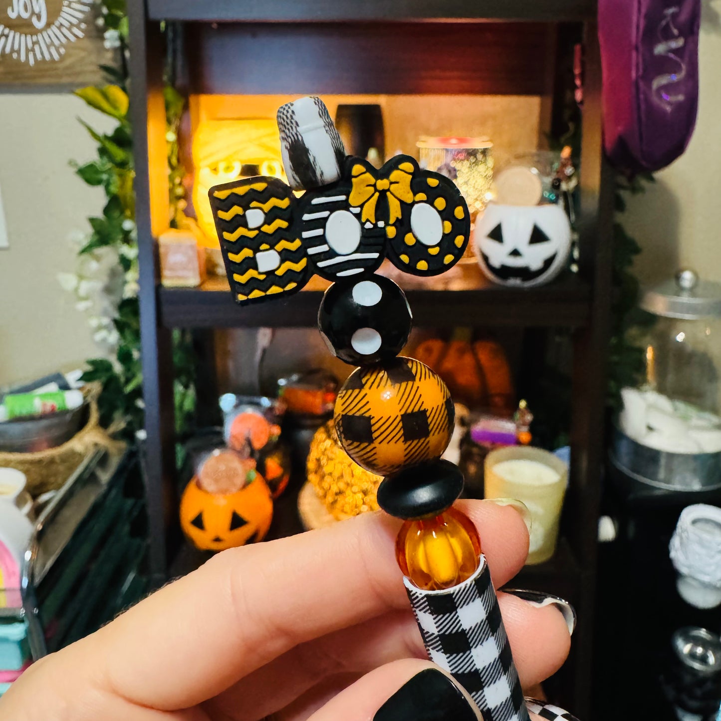 Boo Beaded Pen
