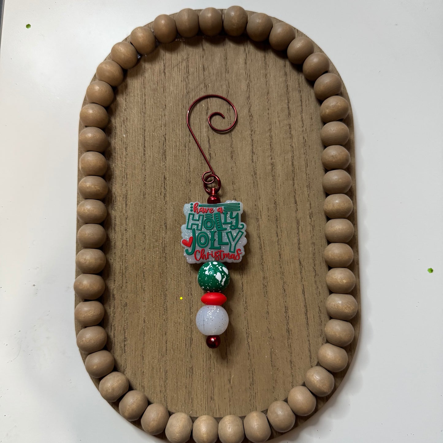 Holly Jolly Ornament