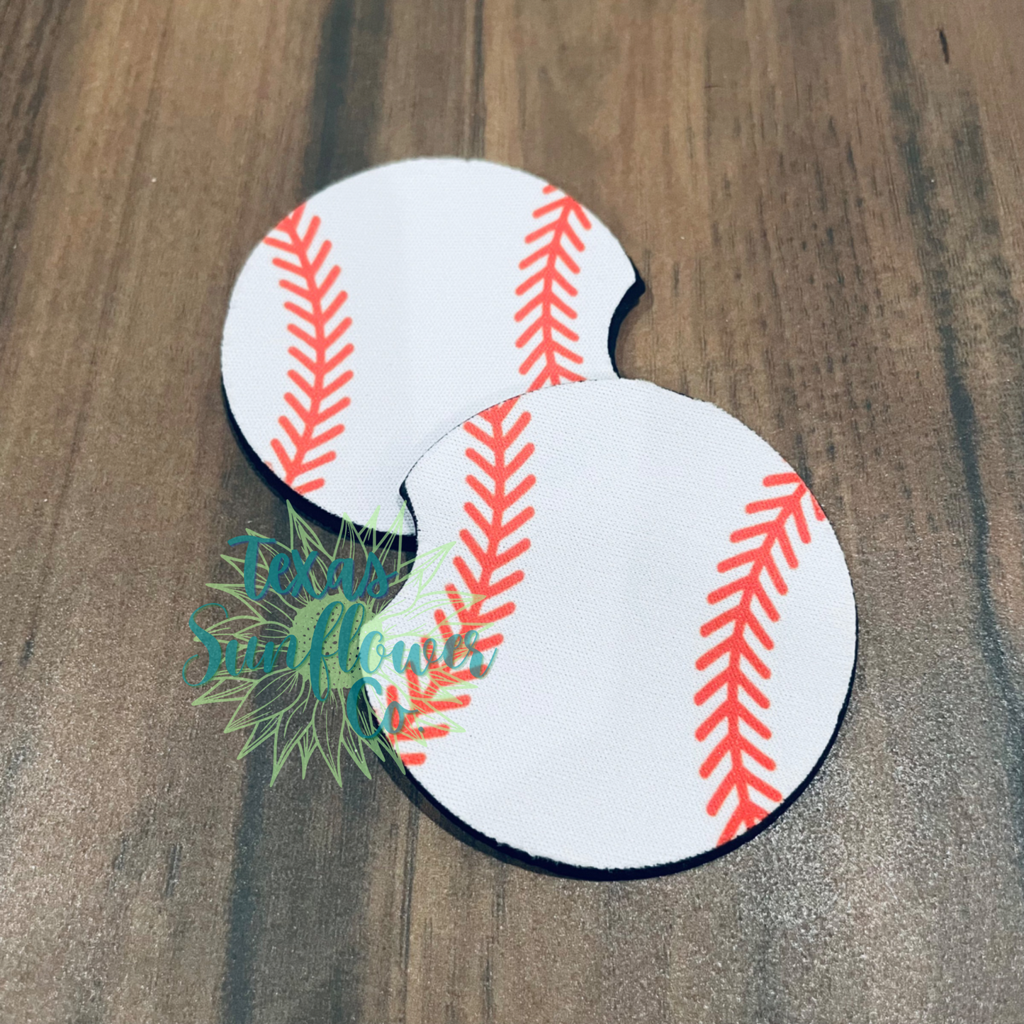 Baseball - Car Coasters