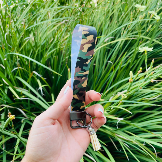 Camo Wristlet