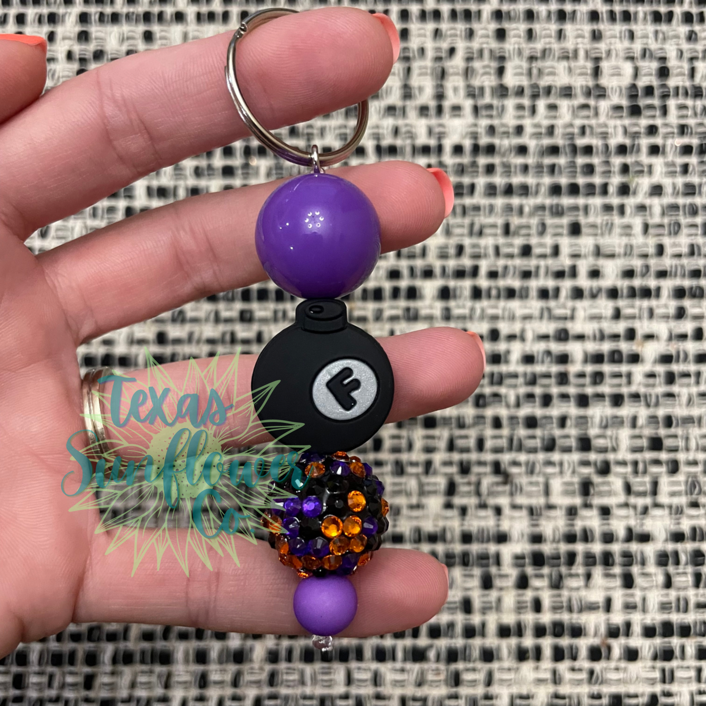 F Bomb Keychain