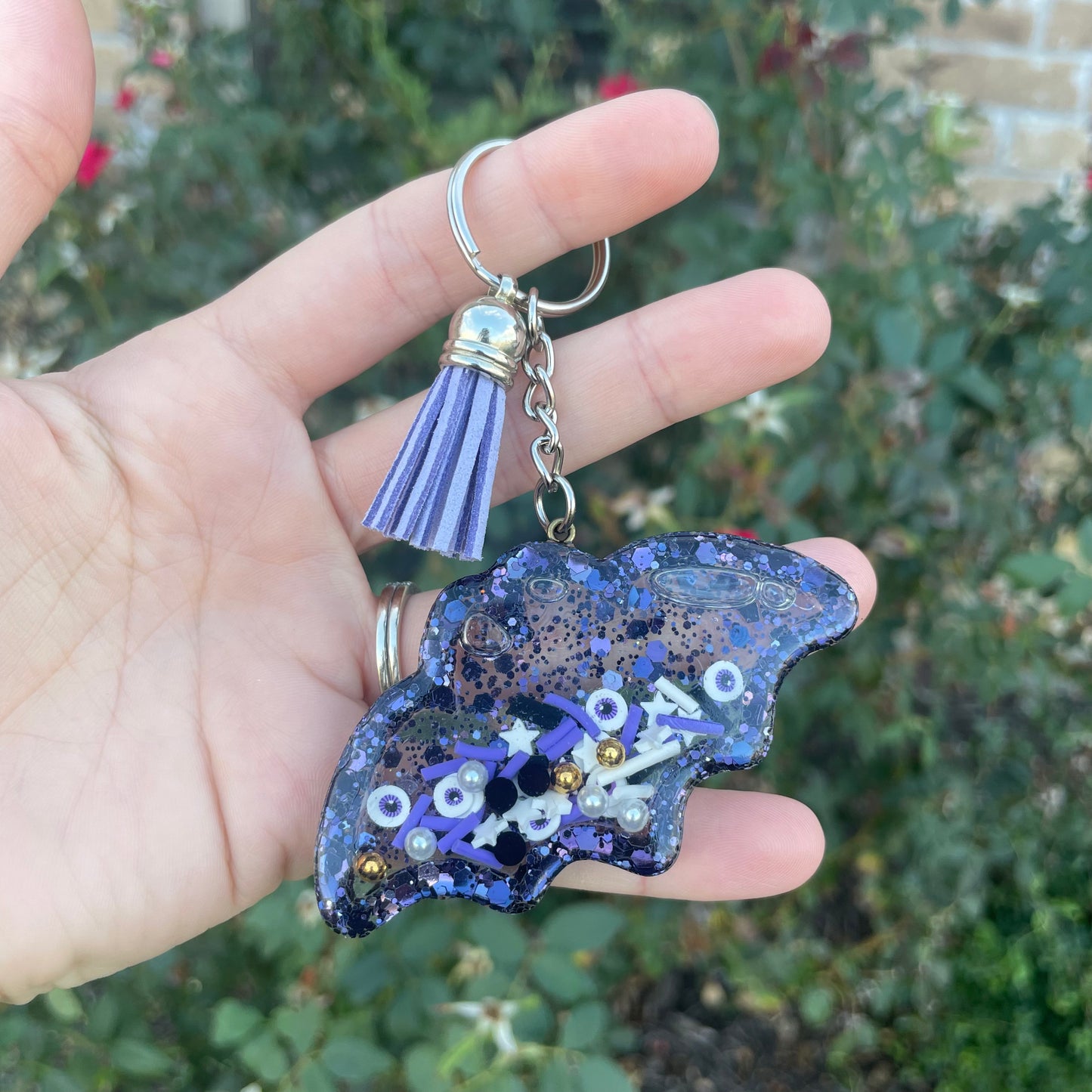 Dark Bat - Shaker Keychain