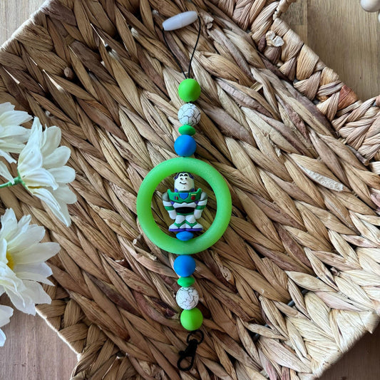 Astronaut Car Charm