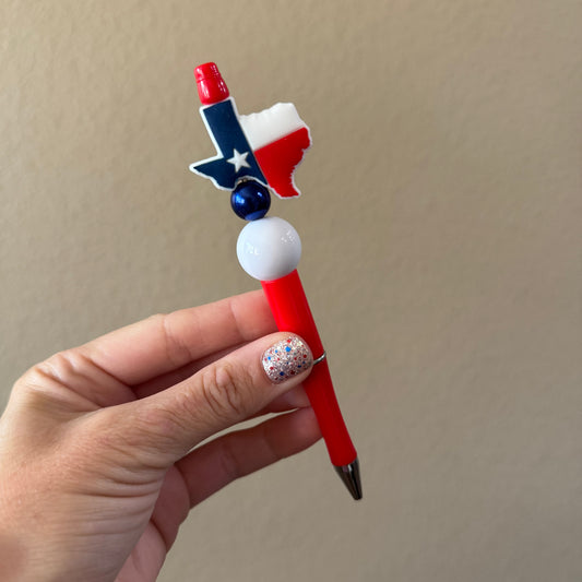Texas Pen - Red