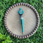 Turquoise Lightning Beaded Pen