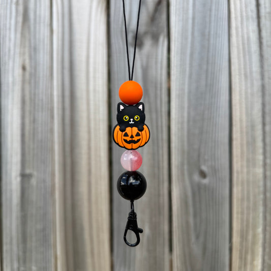 Pumpkin Kitty Freshie Holder