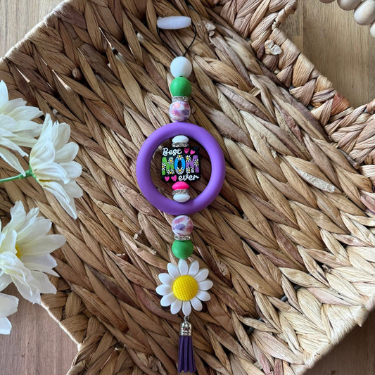 Best Mom Ever Car Charm
