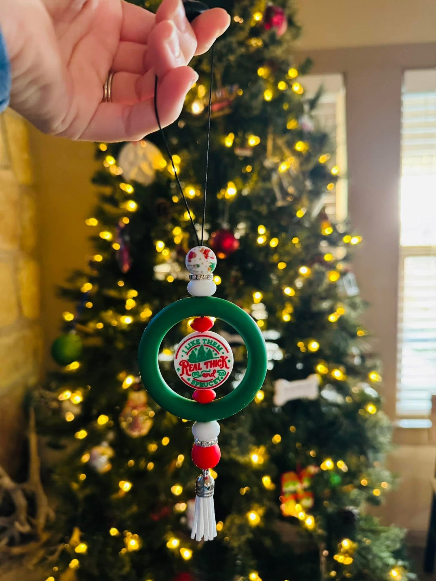 Real Thick & Sprucey Car Charm