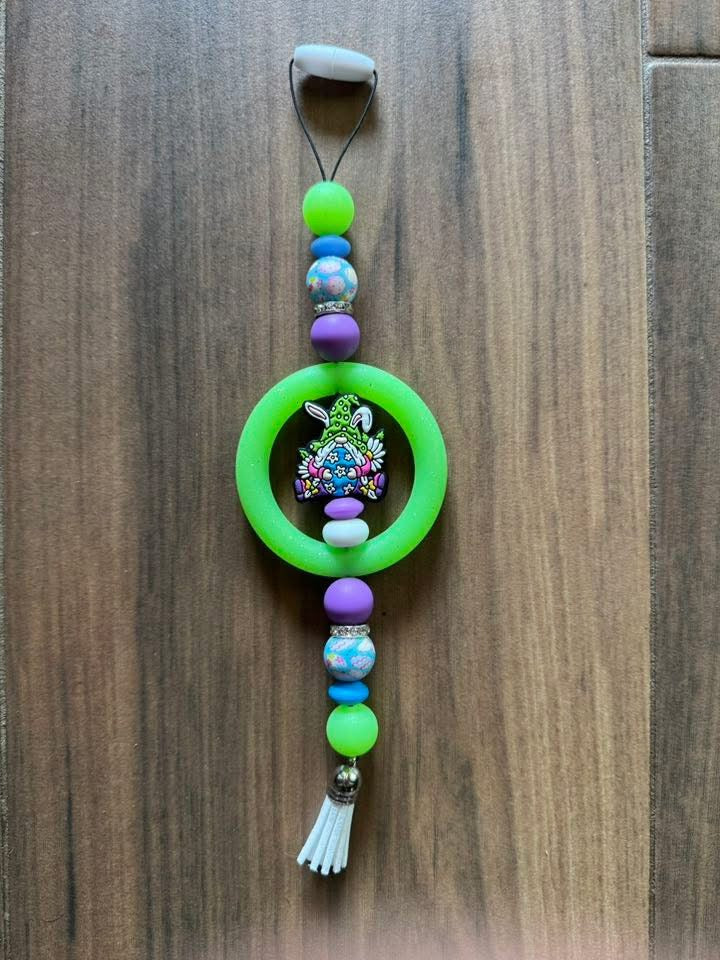 Easter Gnome Car Charm