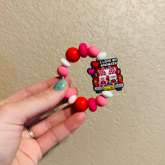 Love My Gnomies Cup Charm