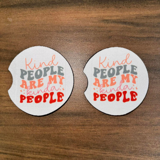 My Kinda People Car Coasters