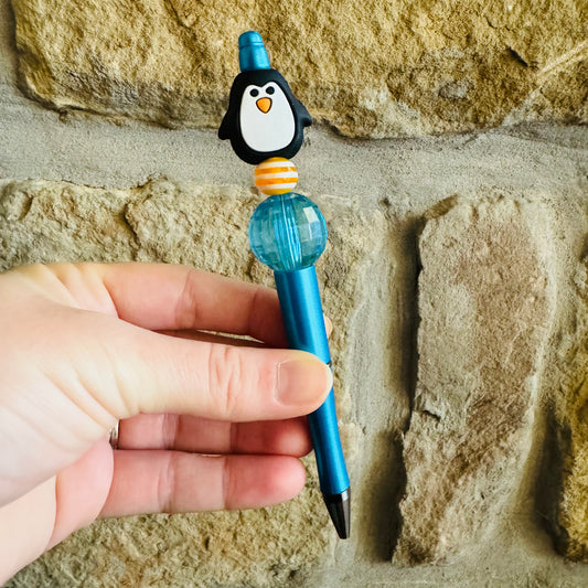 Penguin Beaded Pen