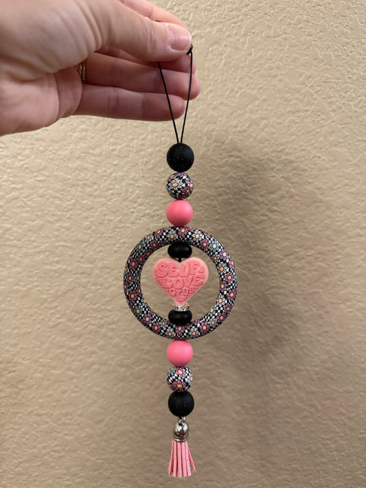 Self Love Club Car Charm