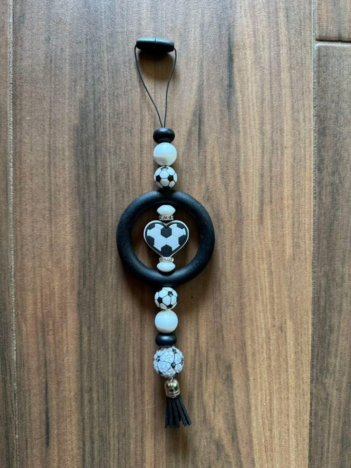 Soccer Car Charm