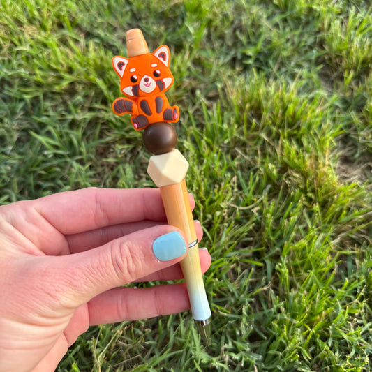 Fox Beaded Pen