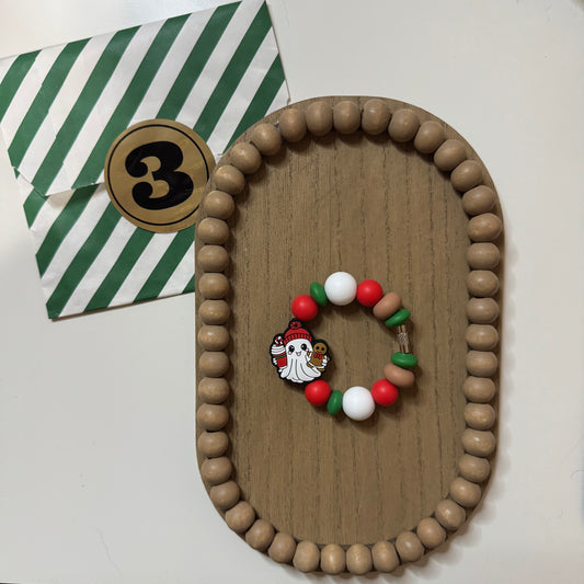 Christmas Ghostie Cup/Bag Charm