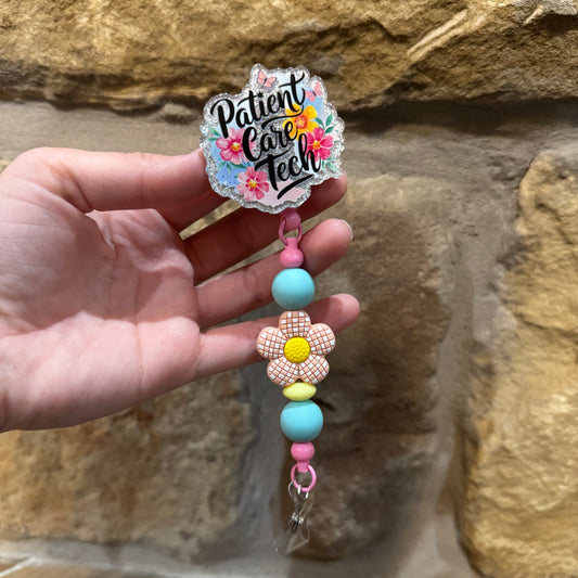 PCT Beaded Badge Reel