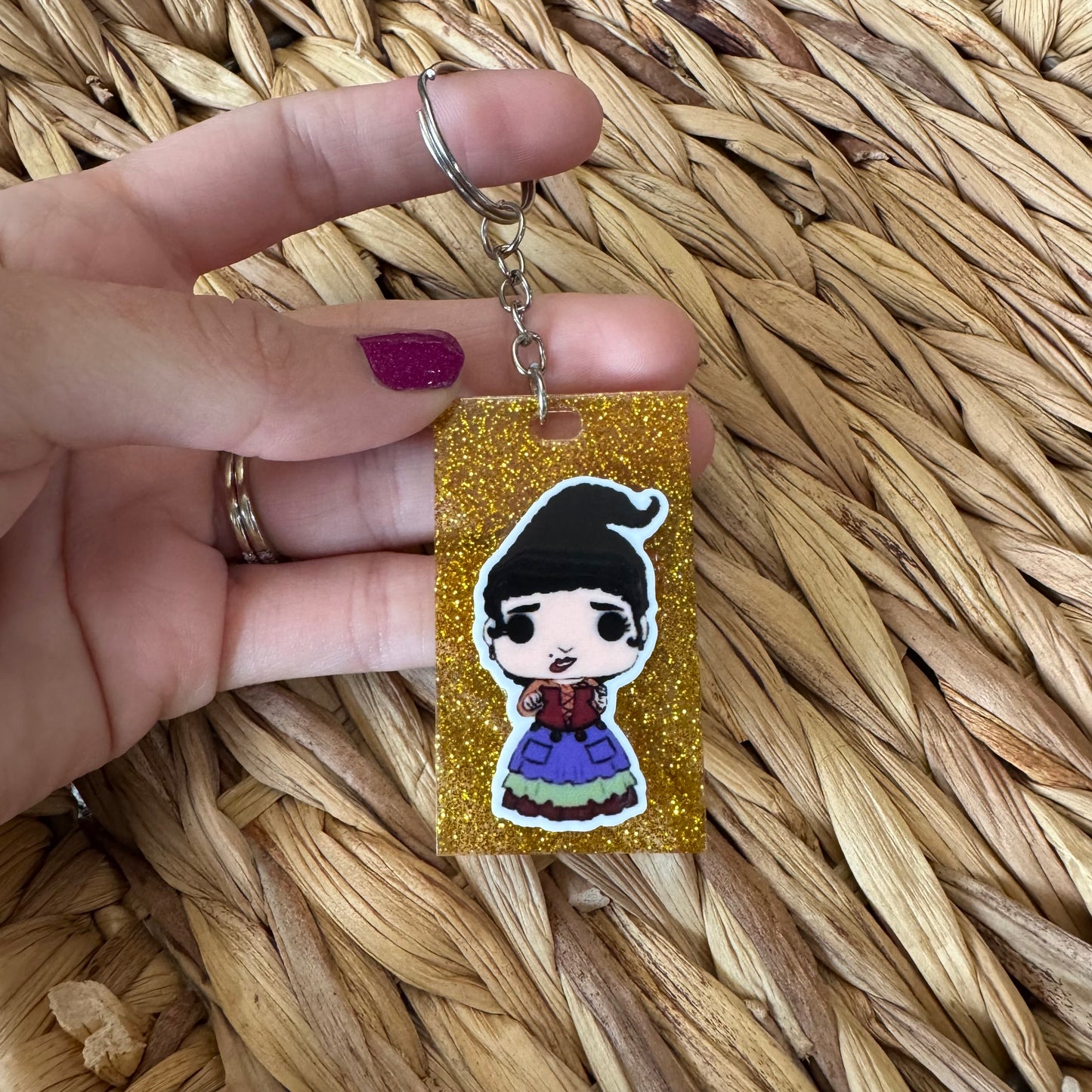Witch Keychain