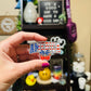 America Cherries Flat Magnet
