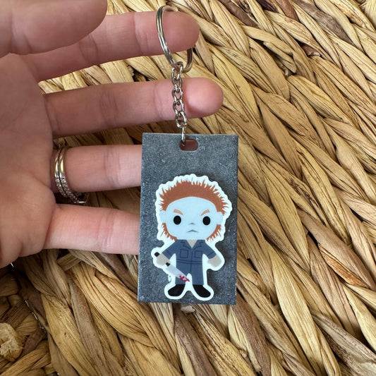 Masked Guy Keychain