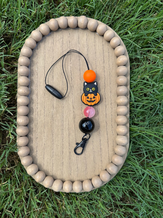 Pumpkin Kitty Freshie Holder
