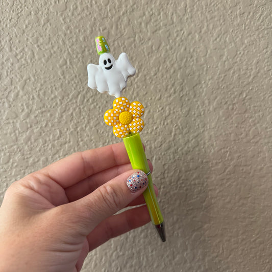 Floral Ghostie Pen
