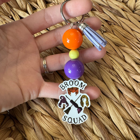 Broom Squad Keychain