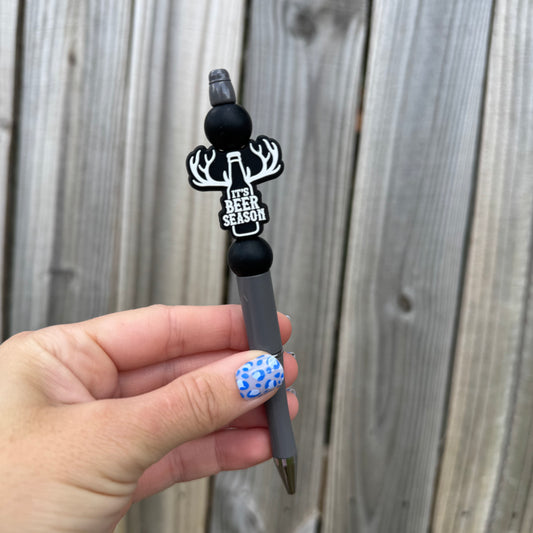 Beer Season Beaded Pen