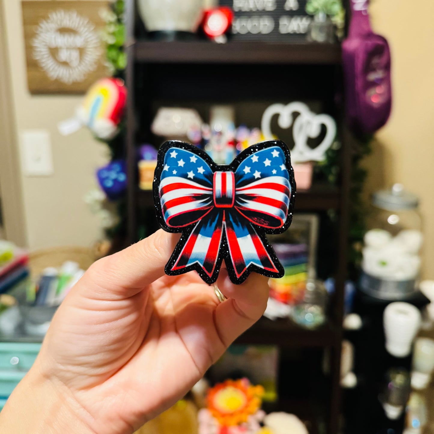 American Bow Clip Magnet