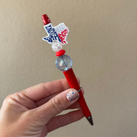 Texas Pen - Red