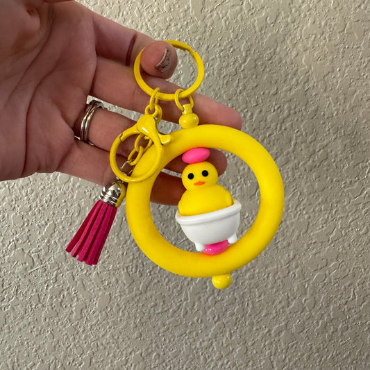 3D Duck Keychain