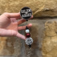 Gig ‘Em Beaded Badge Reel