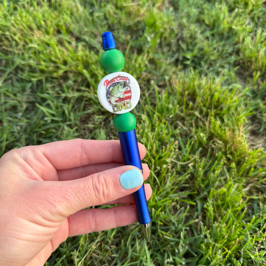 Reel Cool Dad Beaded Pen
