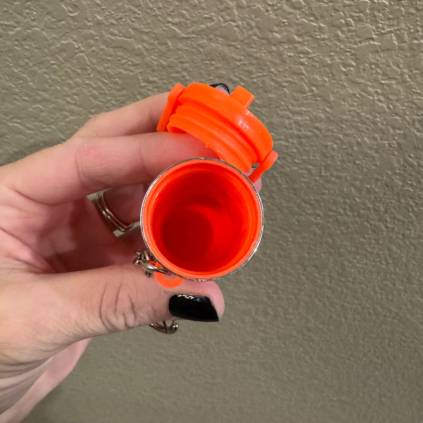 Cheetah Mini Cup Keychain