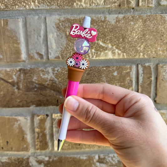 Flower Doll Pen