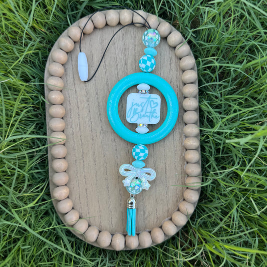 Just Breathe Car Charm