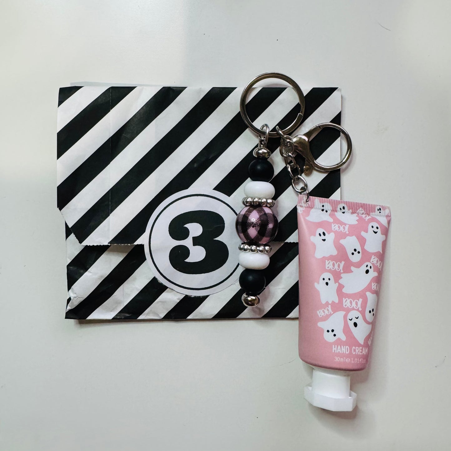 Ghostie Lotion Keychain