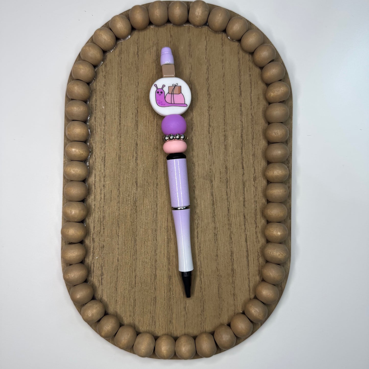 Snail Mail Beaded Pen