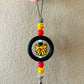 Softball Bow Car Charm