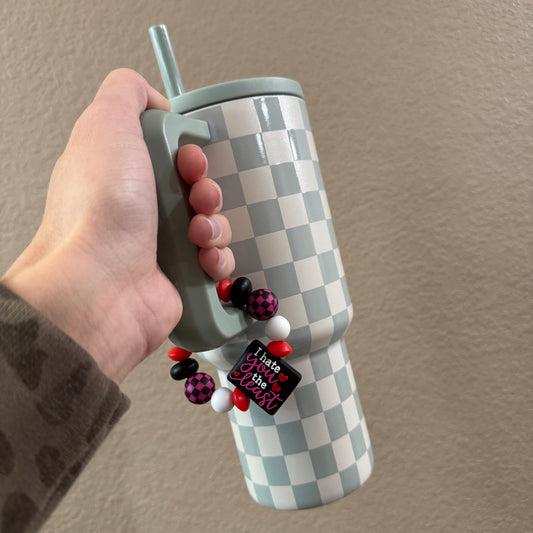 I Hate You the Least Cup/Bag Charm
